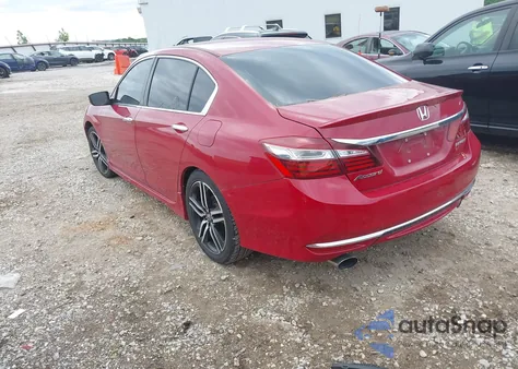 2017 Honda Accord Sport from USA, damaged, VIN 1HGCR2F58HA047933